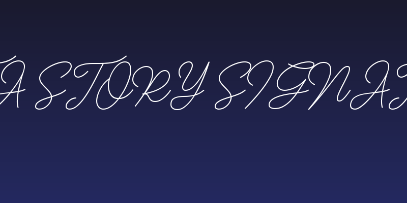 Insta Story Signature Social Header