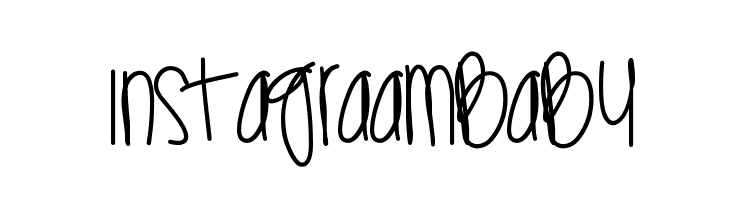 InstagraamBaby  les polices de caractères gratuit tlcharger