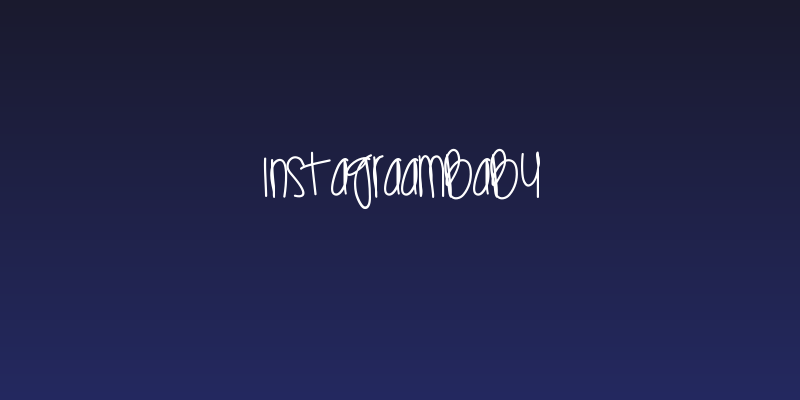 InstagraamBaby Social Header