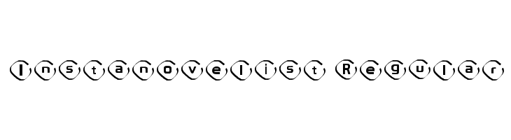 Instanovelist Regular Font