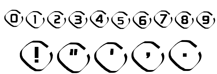 Instanovelist Regular Font OTHER CHARS