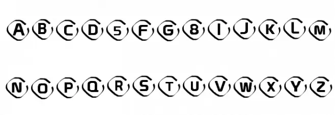 Instanovelist Regular Шрифта ВЕРХНИЙ
