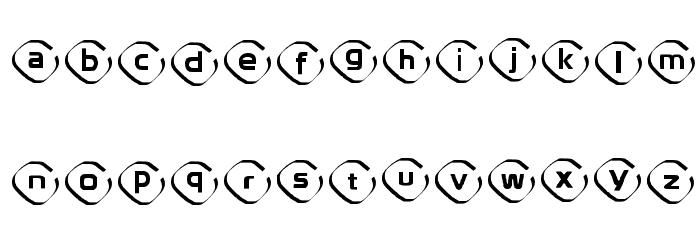Instanovelist Regular Font LOWERCASE