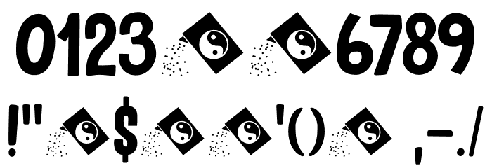 Instant Harmony DEMO Regular Font OTHER CHARS
