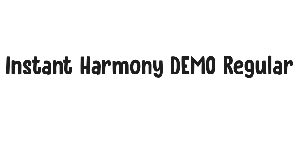 Instant Harmony DEMO Regular Logo