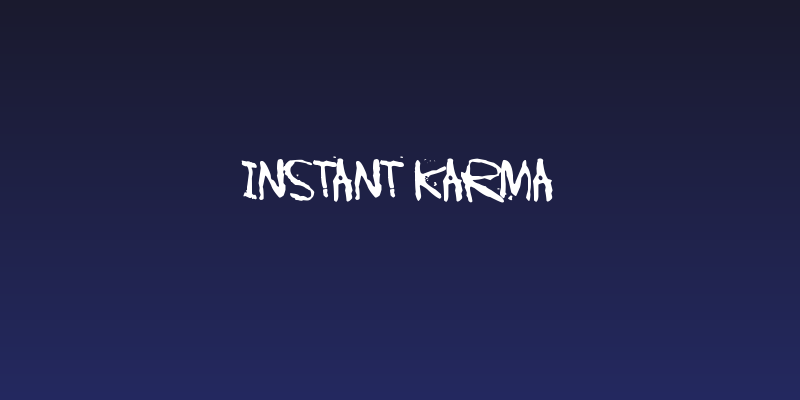Instant Karma Social Header