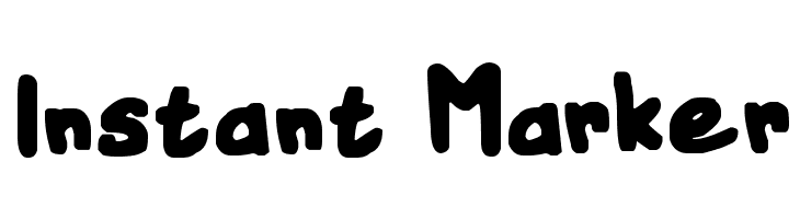 Instant Marker  font caratteri gratis