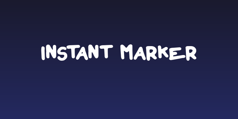 Instant Marker Social Header