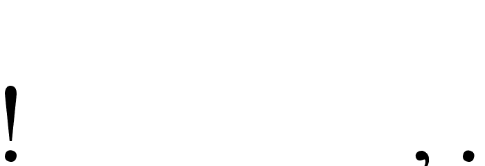 Instant Message Freak フォント その他の文字