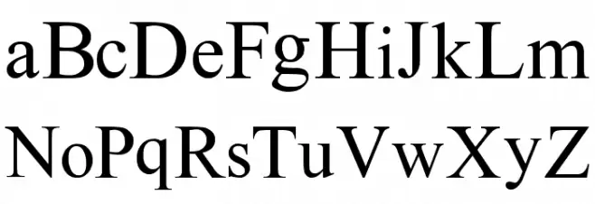 Instant Message Freak フォント 小文字