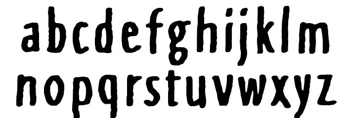 Instant Nirvana Font LOWERCASE
