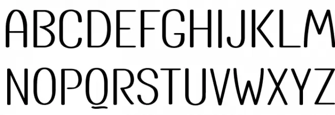 Instant Noodle Regular Font Litere mari