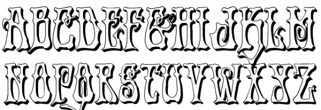 Instant Zen 3D Schriftart Groß