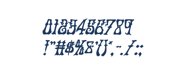 Instant Zen Bold Italic Other Characters