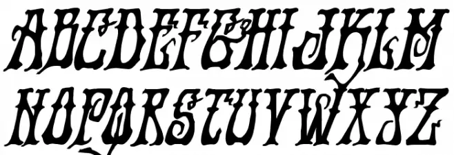 Instant Zen Bold Italic Fonte MAIÚSCULAS