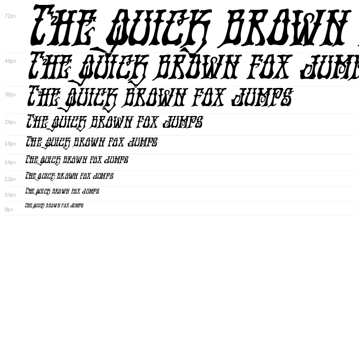 Instant Zen Bold Italic Waterfall