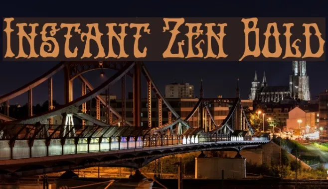 Instant Zen Bold Example 3