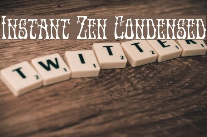 Instant Zen Condensed Example 3