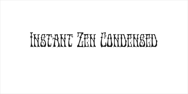 Instant Zen Condensed Logo