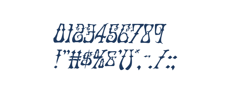 Instant Zen Drop Italic Other Characters