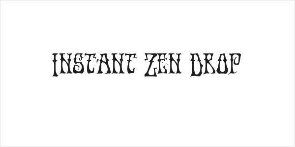 Instant Zen Drop Logo