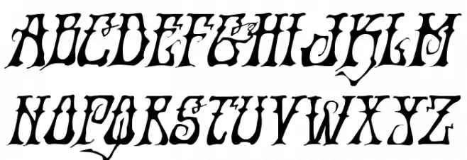 Instant Zen Expanded Italic Fuentes MAYÚSCULAS