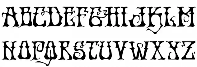 Instant Zen Expanded Schriftart Kleinbuchstaben