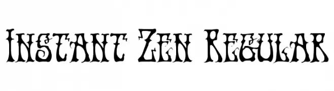 Instant Zen Regular  Frei Schriftart Herunterladen