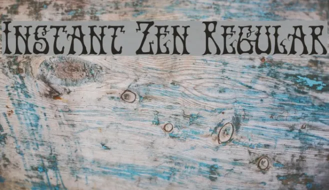 Instant Zen Regular Example 1