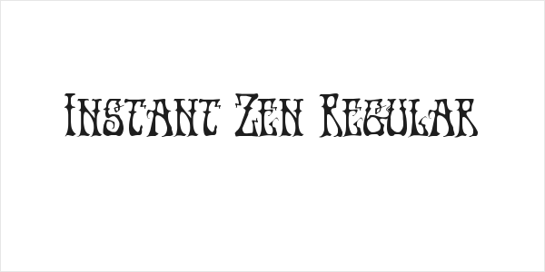 Instant Zen Regular Logo