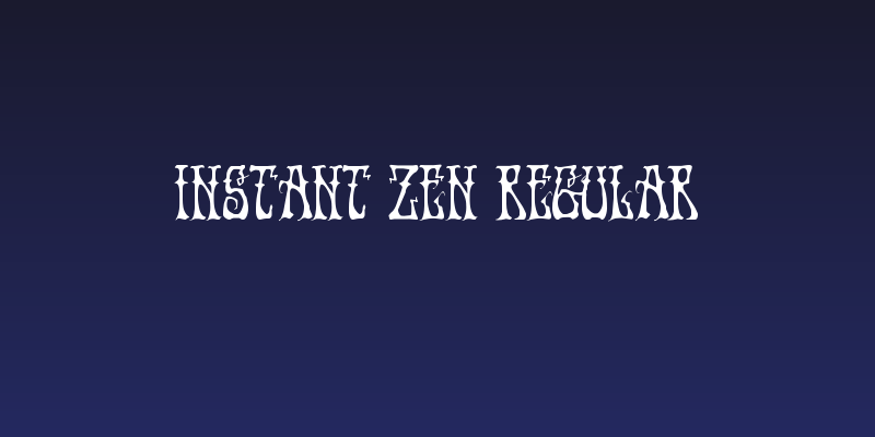Instant Zen Regular Social Header