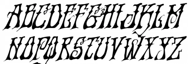 Instant Zen Rotalic Schriftart Groß