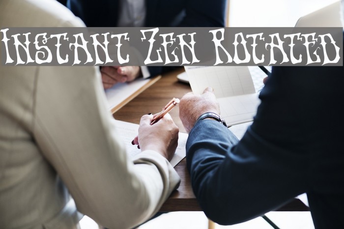 Instant Zen Rotated Example 3