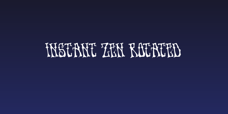 Instant Zen Rotated Social Header