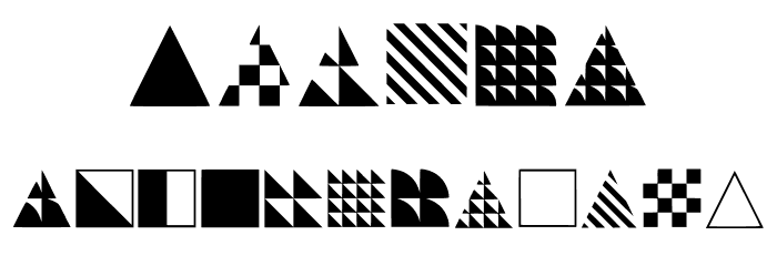 Instantdecor Regular Font LOWERCASE