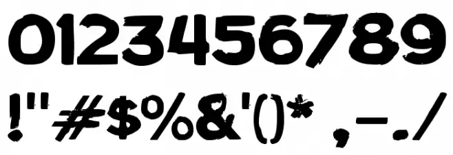 Instead Font Alte caractere