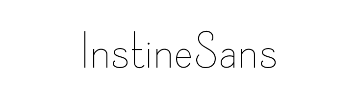 InstineSans  नि: शुल्क फ़ॉन्ट्स डाउनलोड