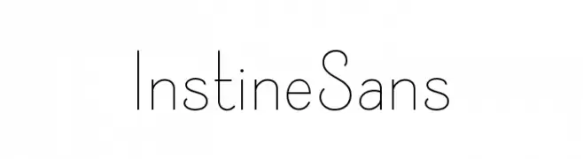 InstineSans  フリーフォントのダウンロード
