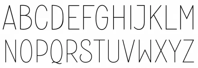 InstineSans Schriftart Groß