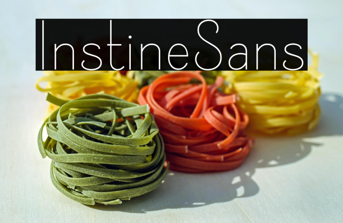 InstineSans Example 1