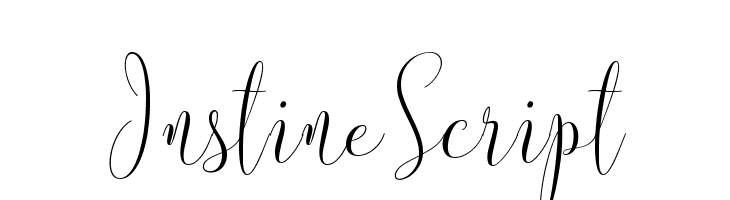 InstineScript  baixar fontes gratis