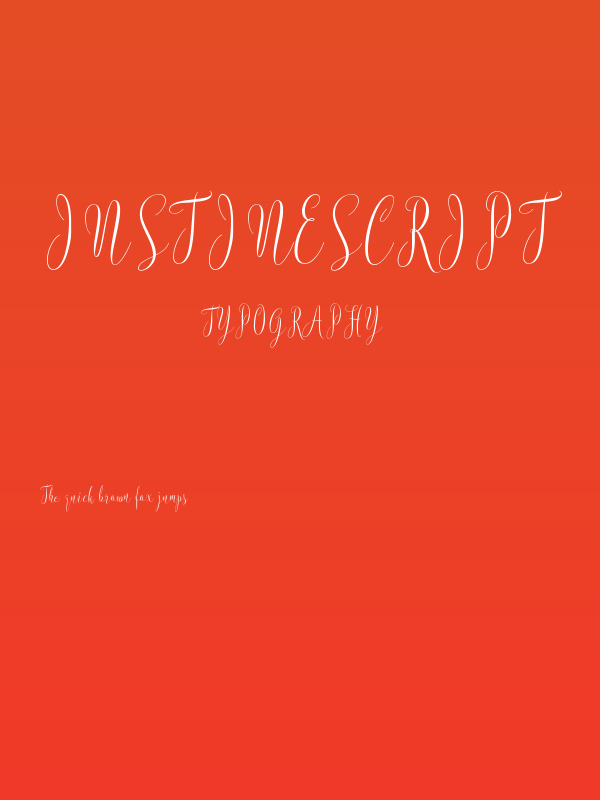 InstineScript Poster