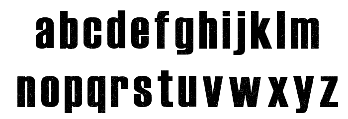 Instinto Bold Font LOWERCASE