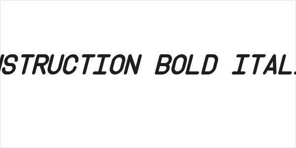Instruction Bold Italic Logo