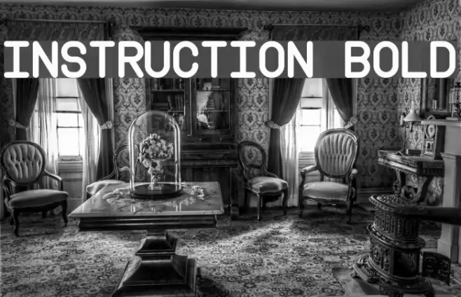 Instruction Bold Font examples