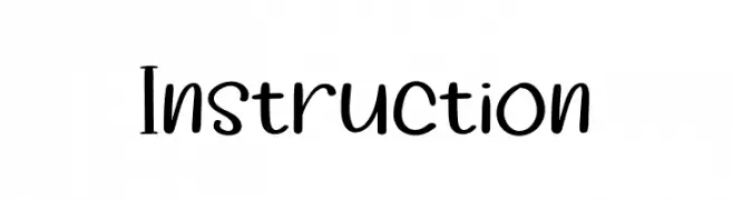 Instruction  Fuentes Gratis Descargar