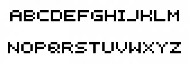 Instructions 字体 大写