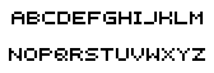 Instructions Font LOWERCASE