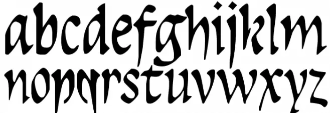 Insula 字体 小写