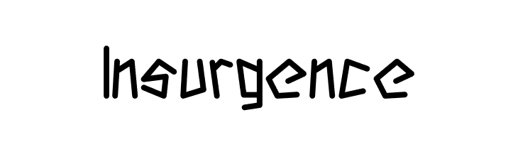 Insurgence  नि: शुल्क फ़ॉन्ट्स डाउनलोड